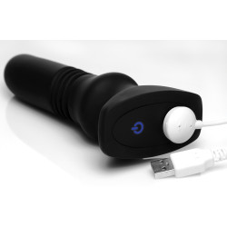 ThunderPlugs Plug vibrant avec action de poussée 15 x 3.5 cm